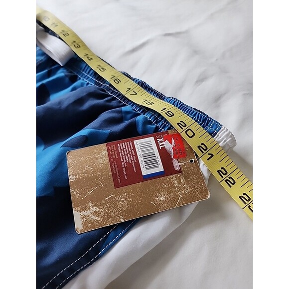 NWT Mossimo Supply Co Men's Board Shorts Size XXL Swim Trunks Floral Blue Beach - Picture 5 of 12
